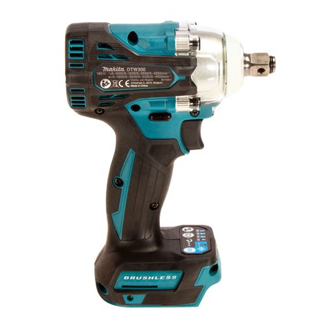 Makita Dtw Z V Li Ion Cordless Brushless Impact Wrench Body Only