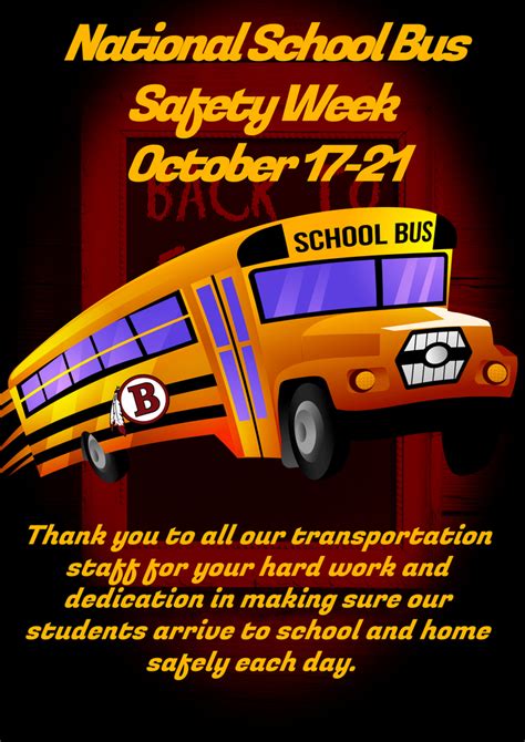 National School Bus Safety Week Blytheville Middle School