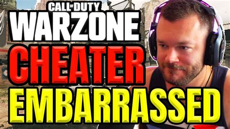 Warzone CHEATER EMBARRASSED For Reverse Boosting In Call Of Duty