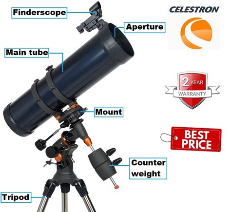 Celestron Astromaster 130 Eq Md Reflector Telescope