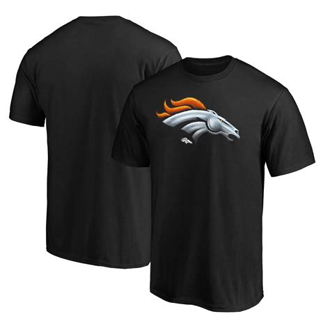 Men S Fanatics Black Denver Broncos Midnight Mascot T Shirt Walmart