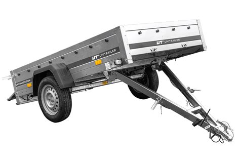 Rimorchio Per Auto Grande Unitrailer Garden Trailer Kipp New Con