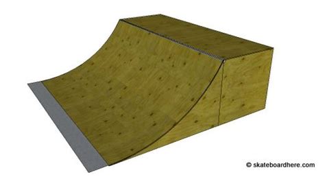 The Skateboard Quarterpipe opens up many many possiblities