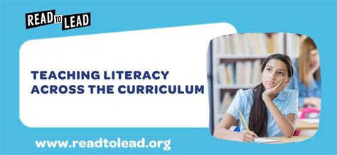 Teaching Literacy Across The Curriculum Read To Lead