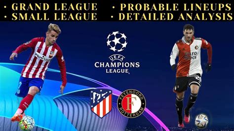 Atm Vs Fey Dream Atletico Madrid Vs Feyenoord Dream Predictions