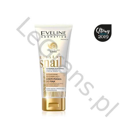 EVELINE COSMETICS ROYAL SNAIL Intensywnie regenerujący krem maska do