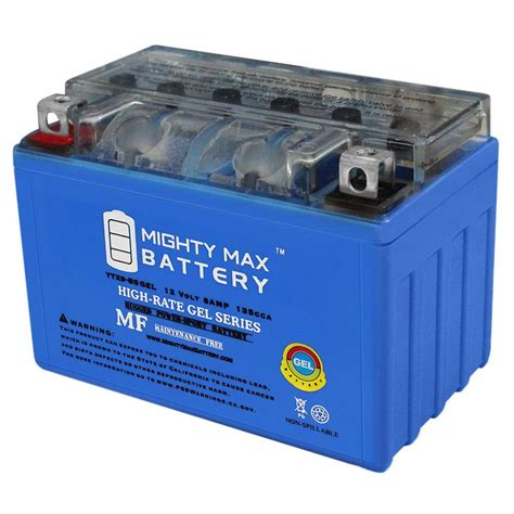 MIGHTY MAX BATTERY YTX9 BS GEL Battery Replaces Suzuki Gsxr 600 750