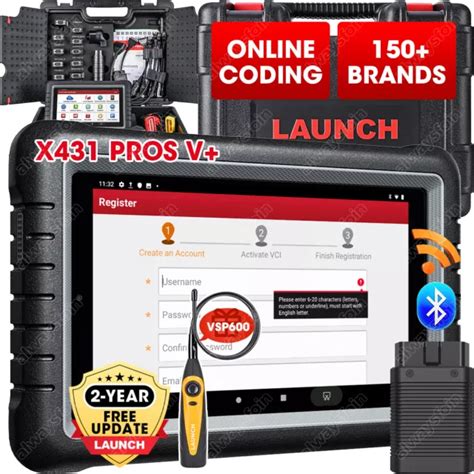 2023 LAUNCH X431 Pros V Elite Bidirectional Car Diagnostic Scanner