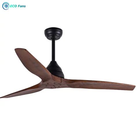 Eco Solid Wood Leaf Ceiling Fan Nordic Restaurant Living Room Retro