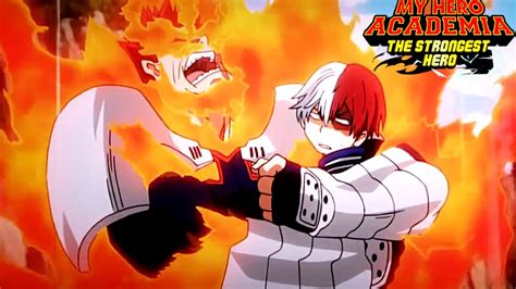 Todoroki Father Son Bonding Mha The Strongest Hero Youtube