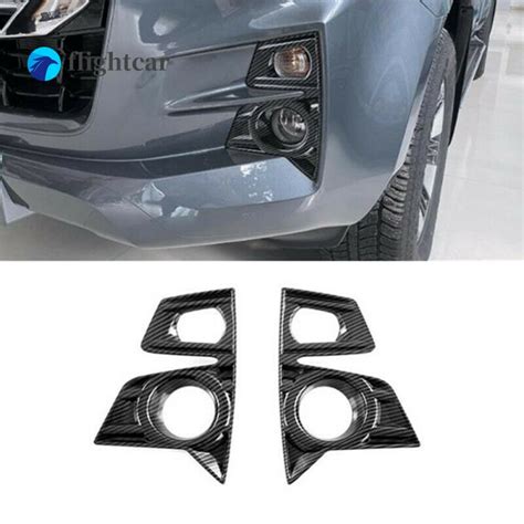 Flightcar Pcs Front Fog Light Lamp Cover Trim For Isuzu D Max Dmax