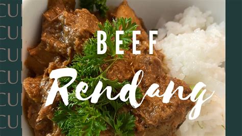 Beef Rendanghow To Cook Beef Rendang Youtube