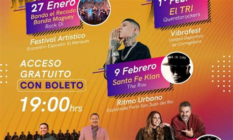 Anuncia SECULT cartelera del Festival Suena Querétaro El Queretano