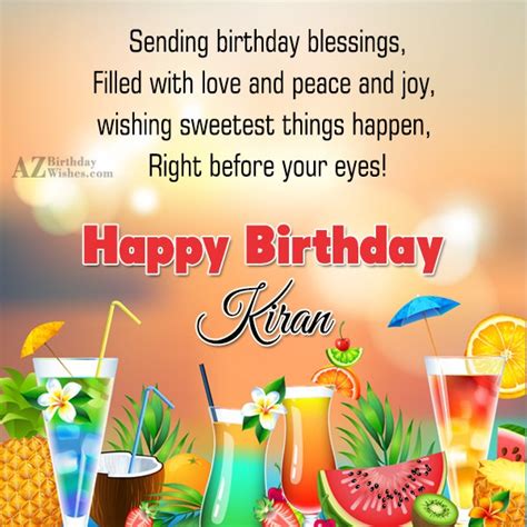 Happy Birthday Kiran