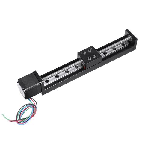 50/100/150/200mm t6 linear cnc slide stage actuator motor stepper stroke actuator Sale ...