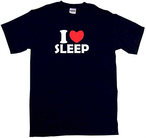 I Heart Love Sleep Mens Tee Shirt Pick Size Color Small 6XL EBay