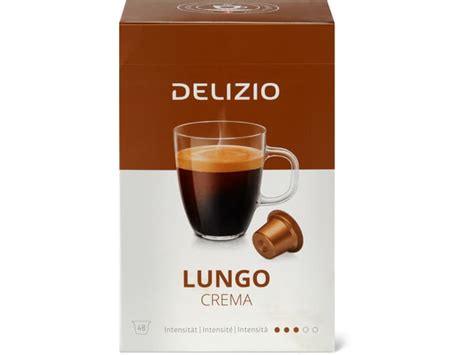 Delizio Kaffee Kapseln Lungo Crema System Delizio Migros