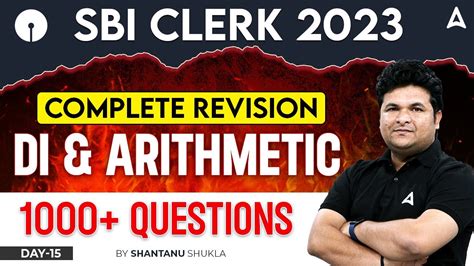 Complete DI Arithmetic Questions For SBI Clerk 2023 12 Maths By