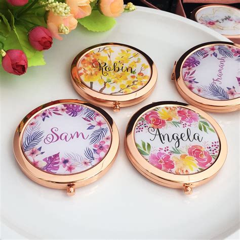 Compact Mirror Bridesmaid T Personalized Mirror Compact T