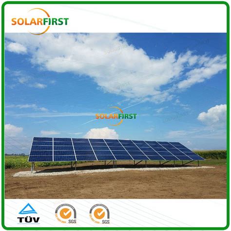Hot Galvanized Solar Engergy PV Mounting Support Structure China Solar Ground Mounting And