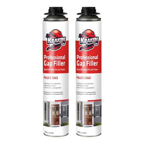 Buy Kraken Bond Pro Gap Filler Low Expansion Gaps Cracks Foam