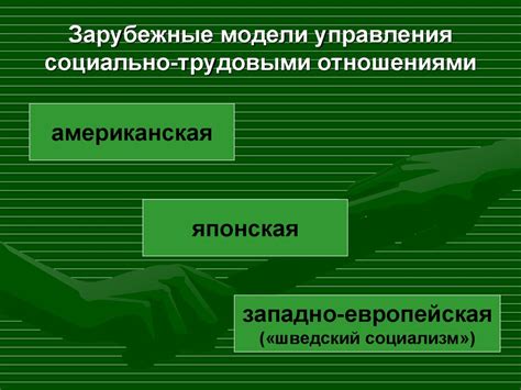 Управление социальным развитием организации - online presentation