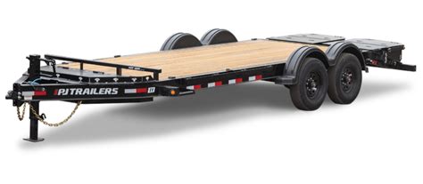 Seamless I-Beam Equipment Trailer (EV) | PJ Trailers