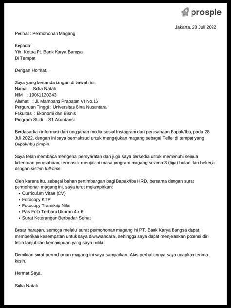 Contoh Surat Lamaran Pekerjaan Di Bank Bca Contoh Surat Resmi