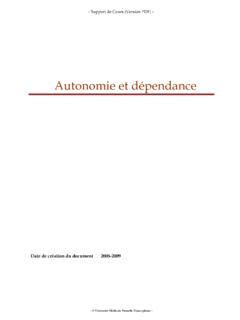 Autonomie Et D Pendance Campus Numeriques Autonomie Et D