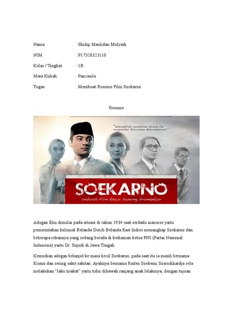 1b Shidqi Maulidan Mulyadi Tugas Resume Pancasila Film Soekarno