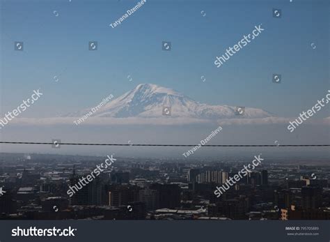 Armenia Yerevan Mount Ararat Capital Armenia Stock Photo 795705889