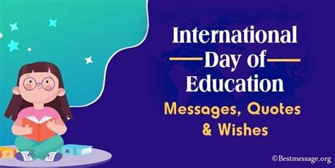 International Day of Education Wishes Quotes and Messages ...