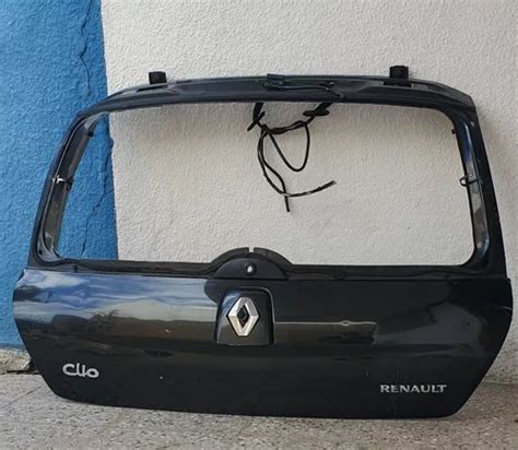 Porton Trasero Renault Clio 2 Original Cerradura Y Llave En Venta En