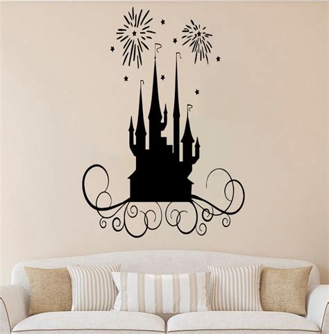 Disney Castle Wall Decal Castle Vinyl Sticker Disneyland Vinyl