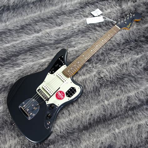 Squier Fsr Classic Vibe S Jaguar Charcoal Frost Metallic Hirano