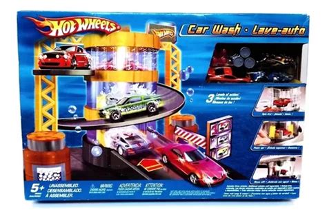 Hot Wheels Car Wash Vintage Pista Lavado Garage 2005 Autos Mercadolibre