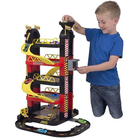 Teamsterz - 5 Level Tower Garage, With 15 Standard Cars | PlayOne