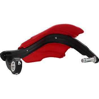 Acerbis Endurance X Handguards Red Black For Honda Trx Xx Ebay