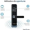 Tock Lock Cerradura Inteligente Para Puerta Principal Chapa Digital