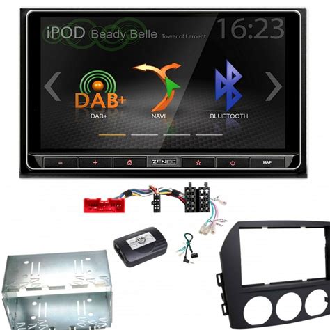 Zenec Z N Digitalradio Bluetooth Usb Smartlink Einbauset F R Mazda