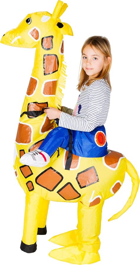 Bodysocks D Guisement Girafe Gonflable Enfant Amazon Fr Jeux Et Jouets