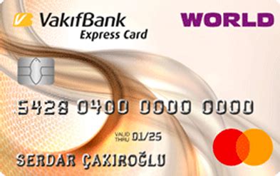 Express Card Vak Fbank Kredi Kart Detay Kredin