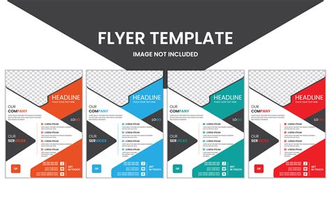 Creative and simple flyer template design. 34347071 Vector Art at Vecteezy