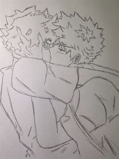 Bakudeku ship drawing 💚🧡 | Drawing base, Ship drawing, Dont drink and drive
