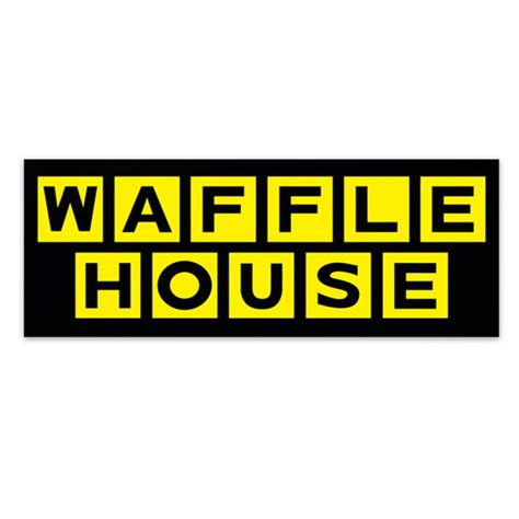 Waffle House Sticker 3d Printing By Muckychris