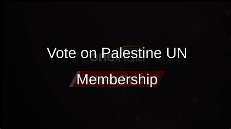 Un Security Council To Vote On Palestine S Full Membership Bid Oneindia News