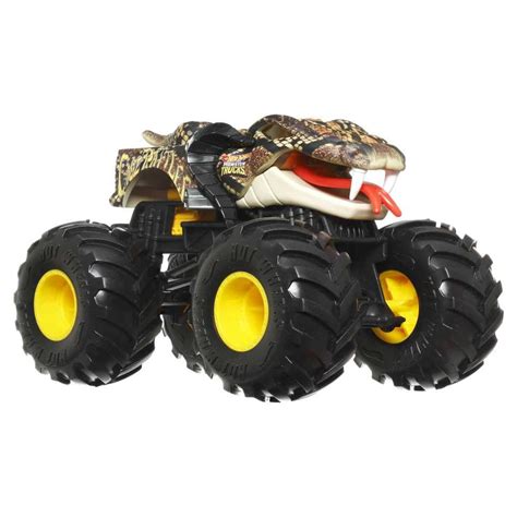 Hot Wheels Monster Trucks Oversized Monster Truck Cage Rattler