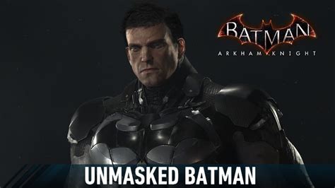 MESH Batman Arkham Knight Unmasked Batman YouTube