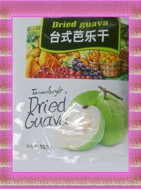 Taiwan Style Dried Guavachina Treasure Flavour Food Price Supplier