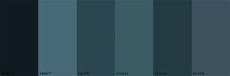 Slate Blue Color Palettes Aesthetic Color Palette